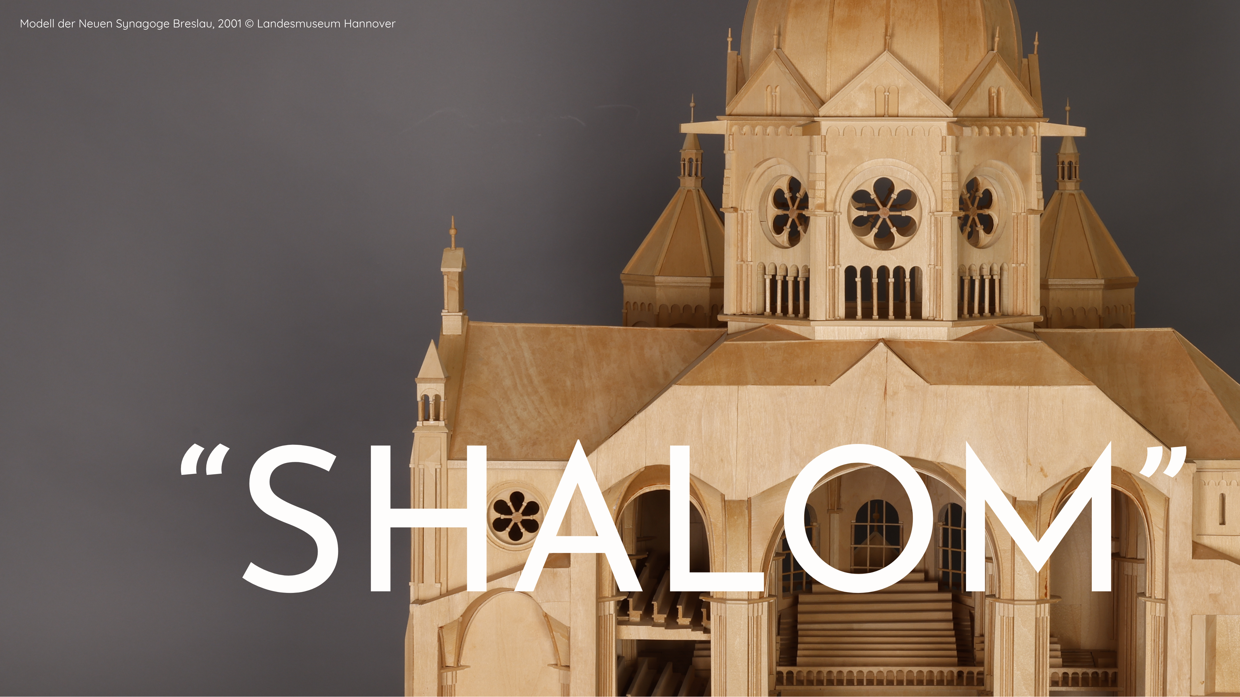 Führung I: "Shalom" – Synagogen im Wandel der Zeit
